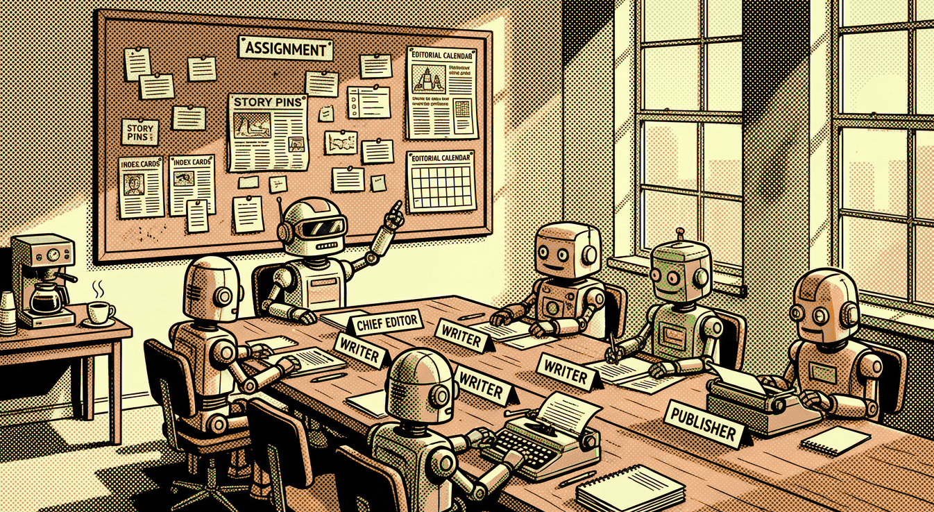 The morning meeting where nobody is human